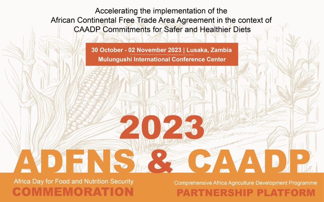 14th Africa Day for Food and Nutrition Security (ADFNS) Commemoration and 19th Comprehensive Africa Agriculture Development Programme (CAADP) Partnership Platform